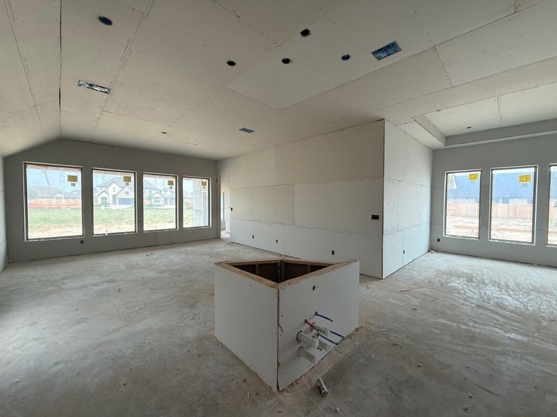 In-progress construction of a new home in Candela, Richmond, TX (Image 4).