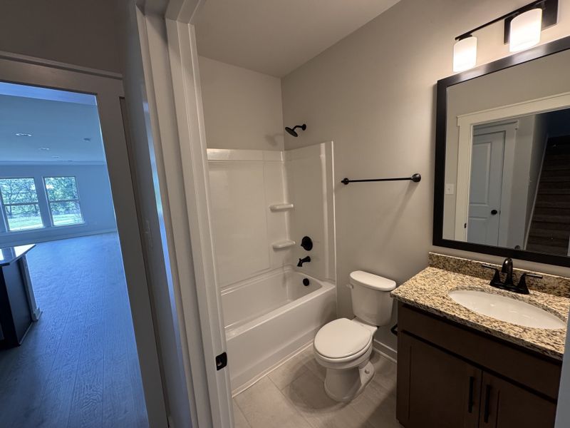 Furnished interior view inside a new home in The Greens at Legacy Townhomes, Springfield (Image 10).