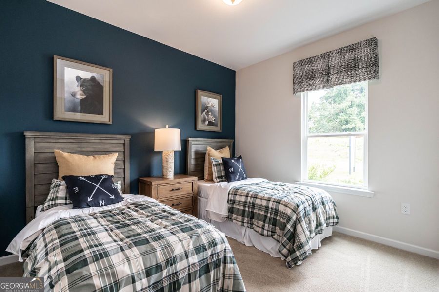 Furnished interior view inside a new home in Cobblestone Crossing Commons, Byron (Image 20).