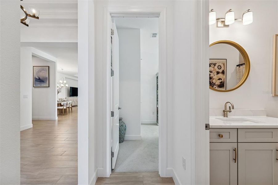 Furnished interior view inside a new home in , Wesley Chapel (Image 5). Furnished interior view inside a new home in , Wesley Chapel (Image 5).