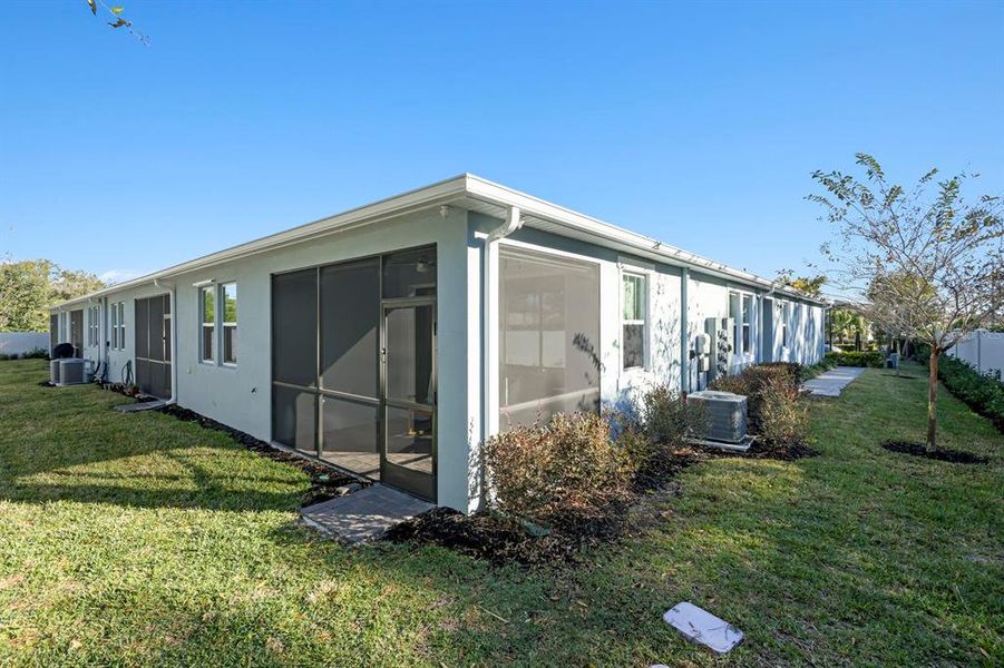Exterior details and patio area of a home in , Sun City Center (Image 18). Exterior details and patio area of a home in , Sun City Center (Image 18).