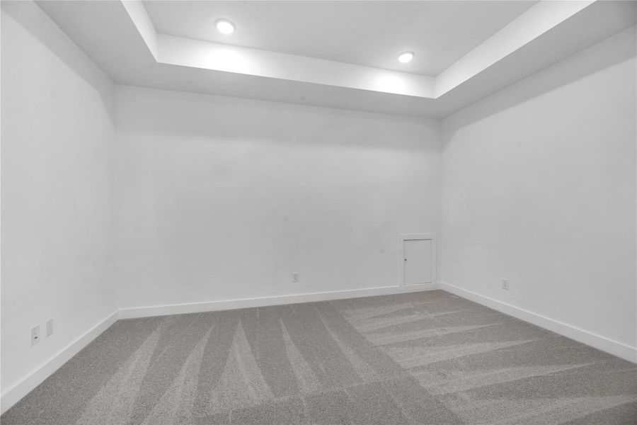 Spacious, unfurnished interior of a new home in Sienna, Missouri City (Image 11). Spacious, unfurnished interior of a new home in Sienna, Missouri City (Image 11).