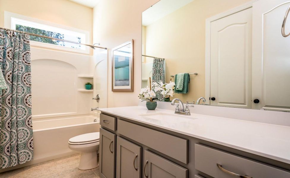 Representative furnished interior of a home built from the Augusta by Greybrook Homes in Shepherds Trace, Clover (Image 10).
