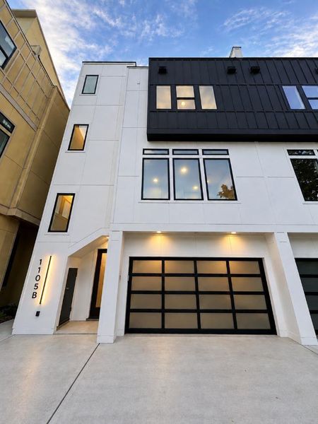 Exterior details and patio area of a home in , Houston (Image 26).