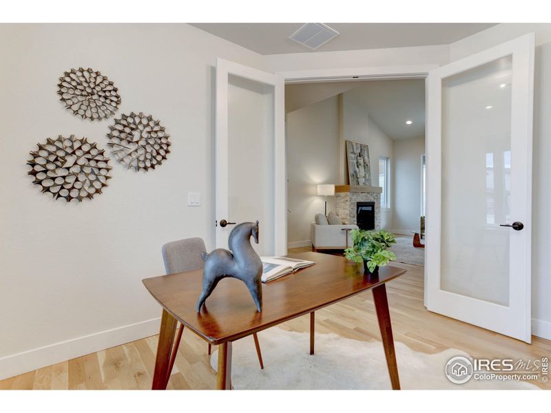 Furnished interior view inside a new home in , Louisville (Image 15).
