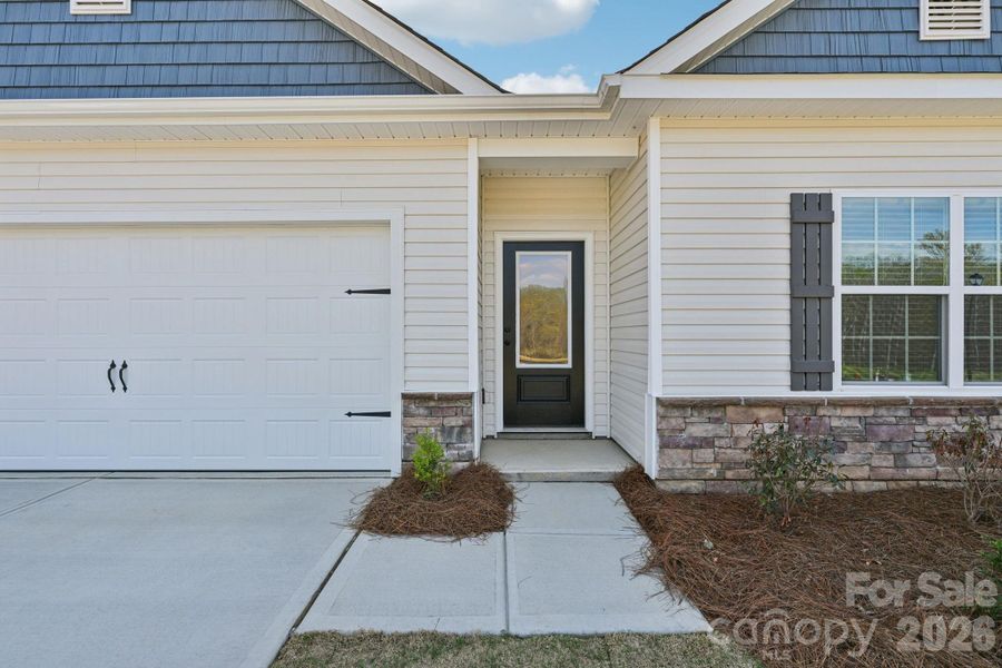 Exterior details and patio area of a home in Willow Estates, Shelby (Image 3).