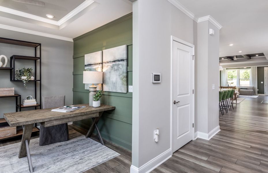Representative furnished interior of a home built from the Mainstay by Del Webb in Del Webb at Chatham Park, Pittsboro (Image 13).