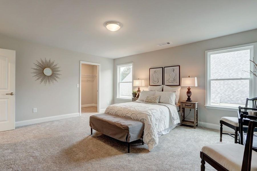 Furnished interior view inside a new home in Terraces at Paravel, Acworth (Image 24).