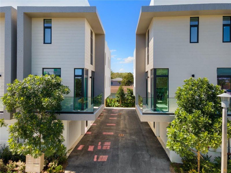 Front exterior of a new home in , Miami, FL, highlighting curb appeal (Image 22).