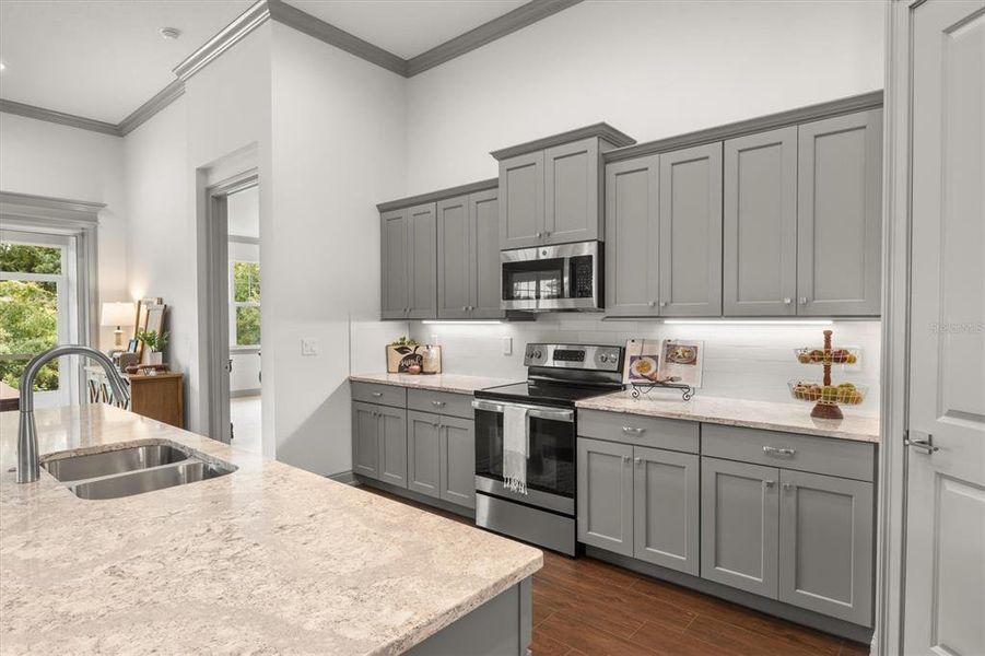 Furnished interior view inside a new home in , Lakeland (Image 36).