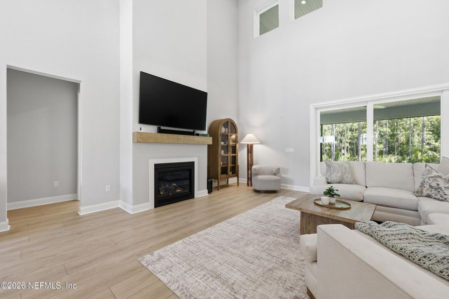 Furnished interior view inside a new home in , Ponte Vedra (Image 11).