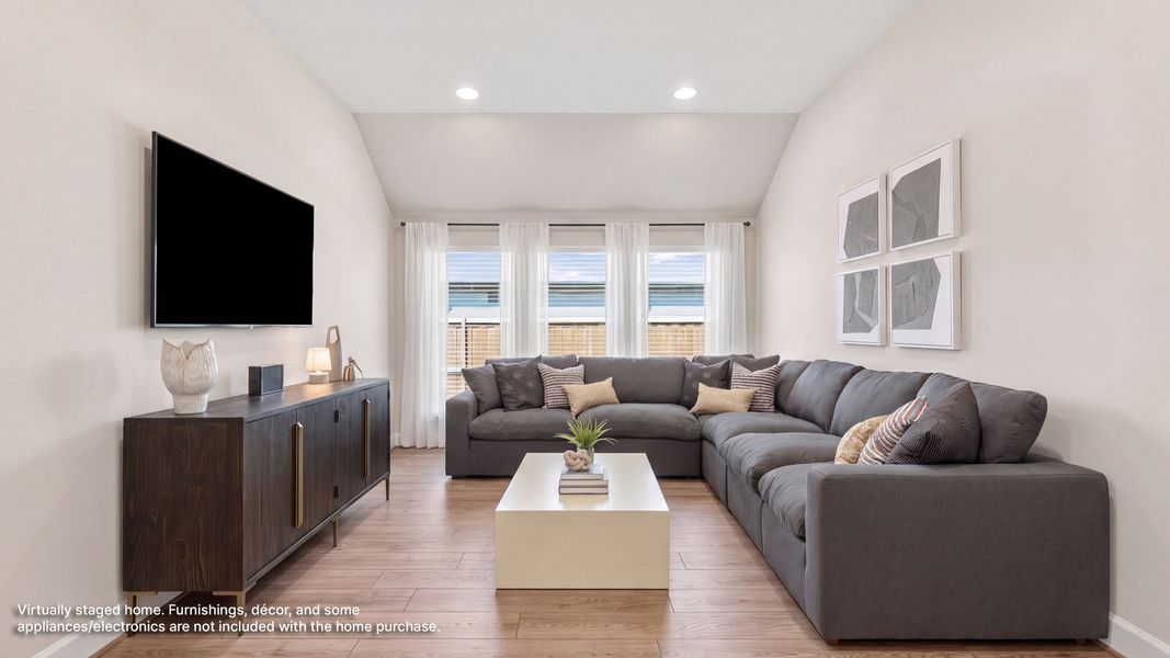 Furnished interior view inside a new home in Walsh, Fort Worth (Image 10).
