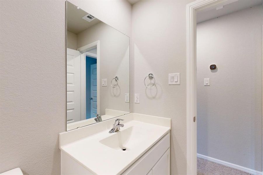 Furnished interior view inside a new home in Kings Way, Denton (Image 6). Furnished interior view inside a new home in Kings Way, Denton (Image 6).