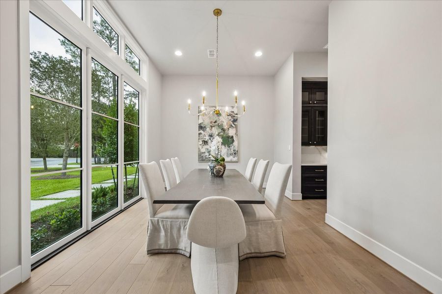 Furnished interior view inside a new home in , Houston (Image 6).