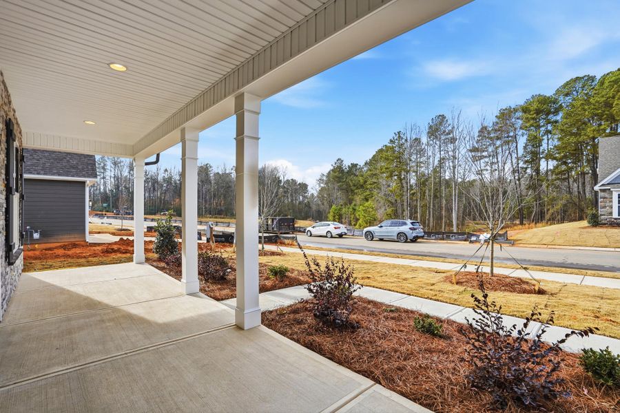 Exterior details and patio area of a home in Carrington, Stanley (Image 32). Exterior details and patio area of a home in Carrington, Stanley (Image 32).