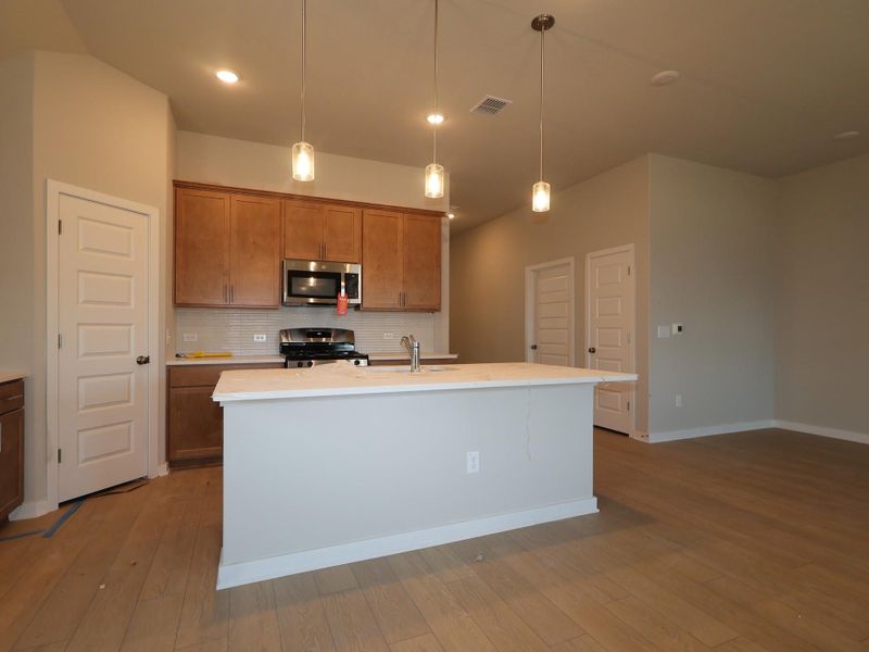 Furnished interior view inside a new home in Cascades at Onion Creek, Austin (Image 6).