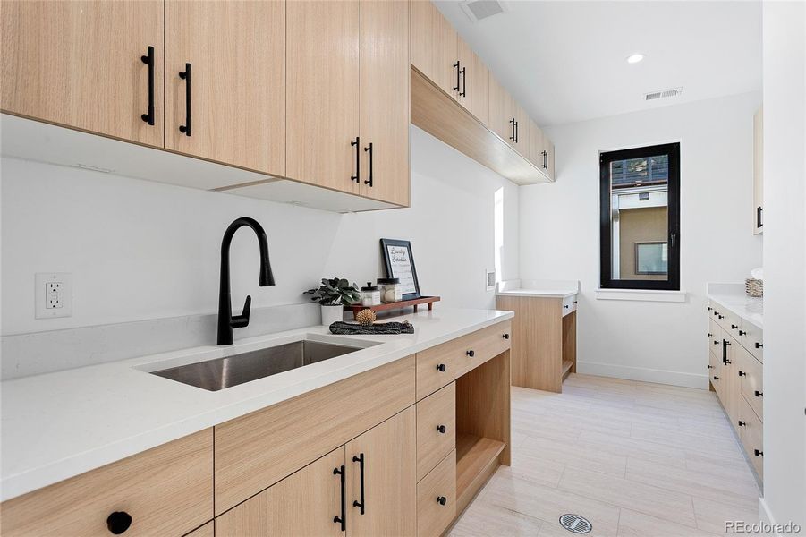 Furnished interior view inside a new home in , Denver (Image 32).