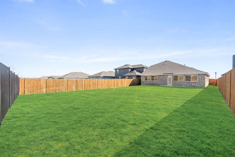 Exterior details and patio area of a home in Godley Ranch Elements, Godley (Image 20). Exterior details and patio area of a home in Godley Ranch Elements, Godley (Image 20).