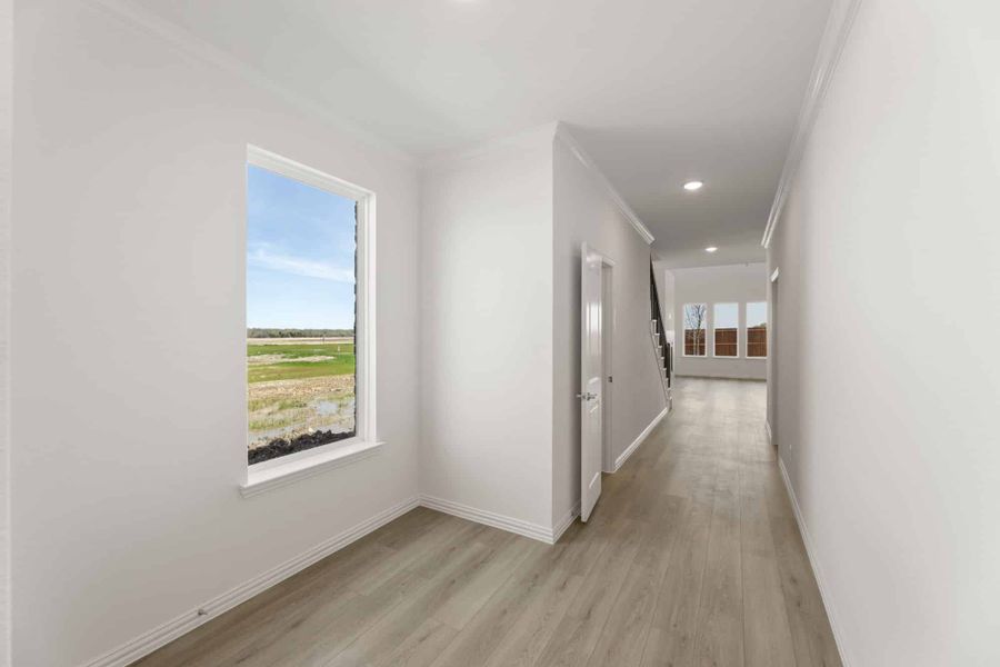 Representative unfurnished interior of a home built from the Walton by UnionMain Homes in Elevon, Lavon (Image 21).