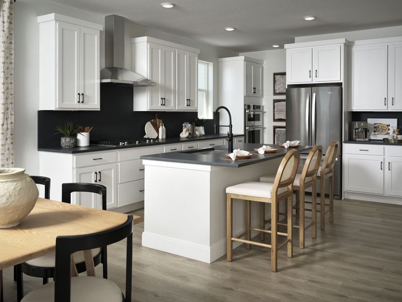 Furnished interior view inside a new home in Brighton Crossings, Brighton (Image 4).