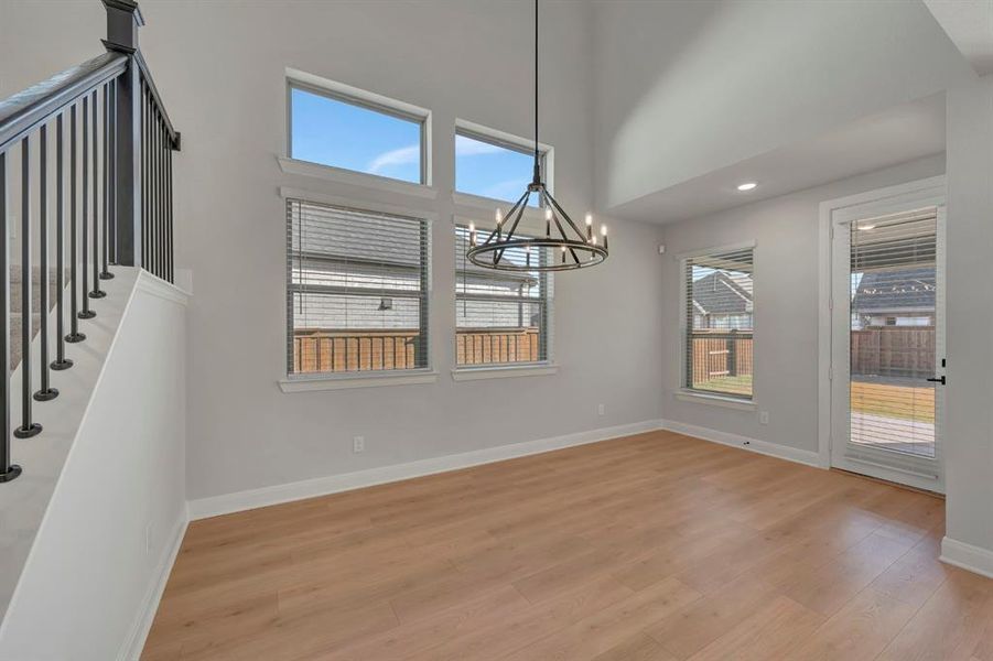 Spacious, unfurnished interior of a new home in Mantua Point Classics, Van Alstyne (Image 25).