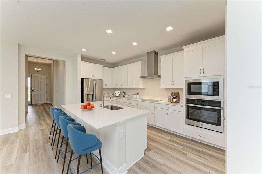 Furnished interior view inside a new home in Mirada, San Antonio (Image 10).