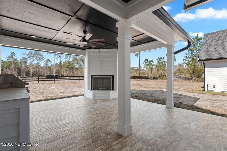 Exterior details and patio area of a home in , Callahan (Image 41). Exterior details and patio area of a home in , Callahan (Image 41).