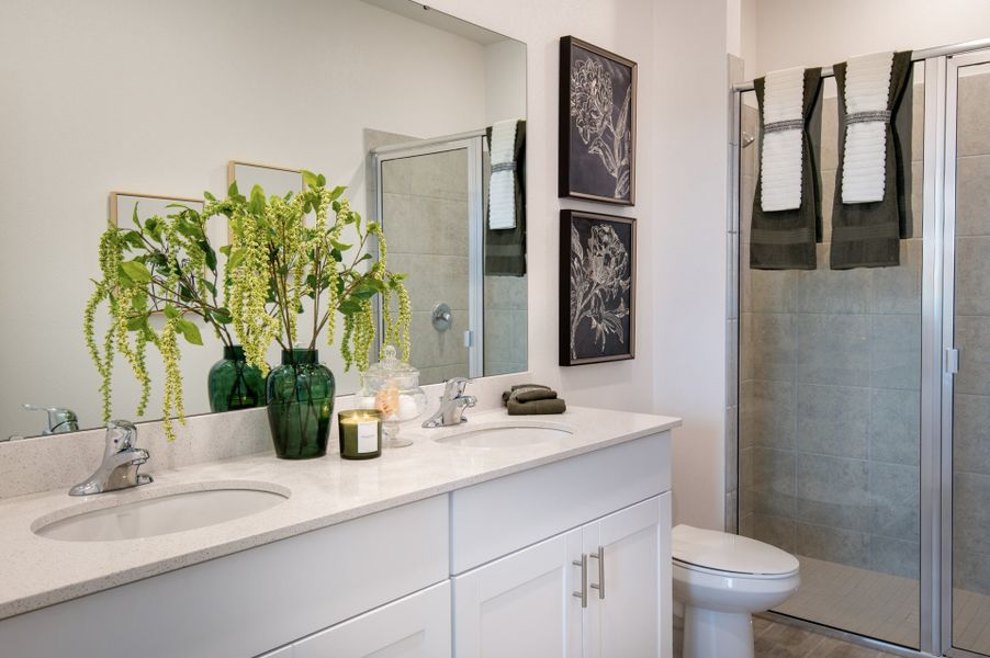 Representative furnished interior of a home built from the Imagine by Park Square Residential in Cypress Park Estates, Haines City (Image 7).