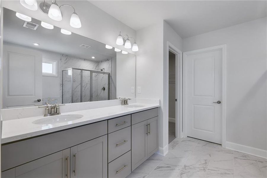 Furnished interior view inside a new home in Anderson Point Estates, McDonough (Image 10).