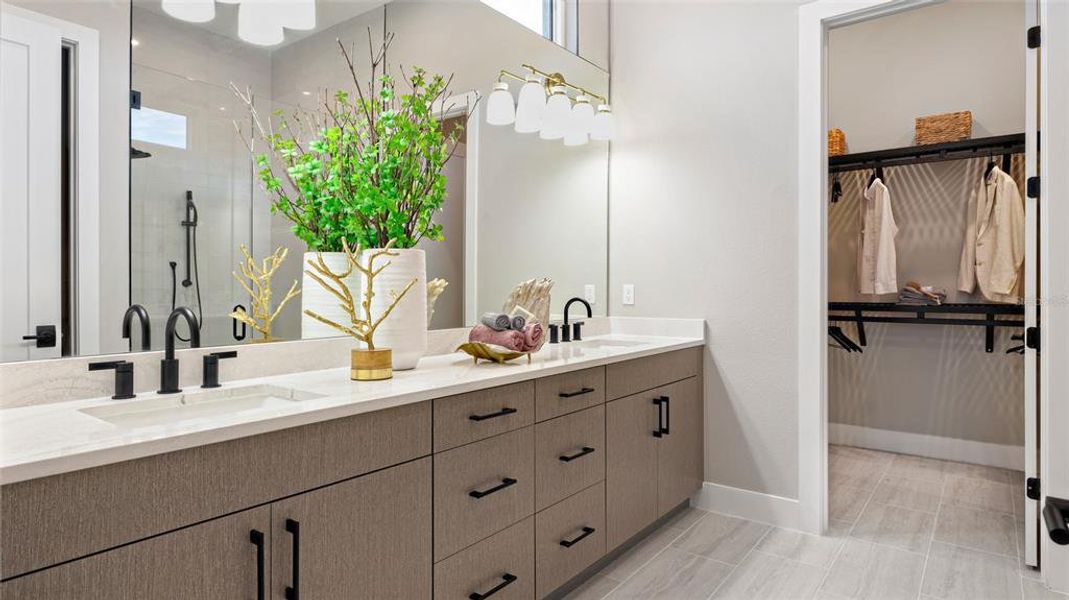 Furnished interior view inside a new home in The Reserve at Victoria, Deland (Image 6).