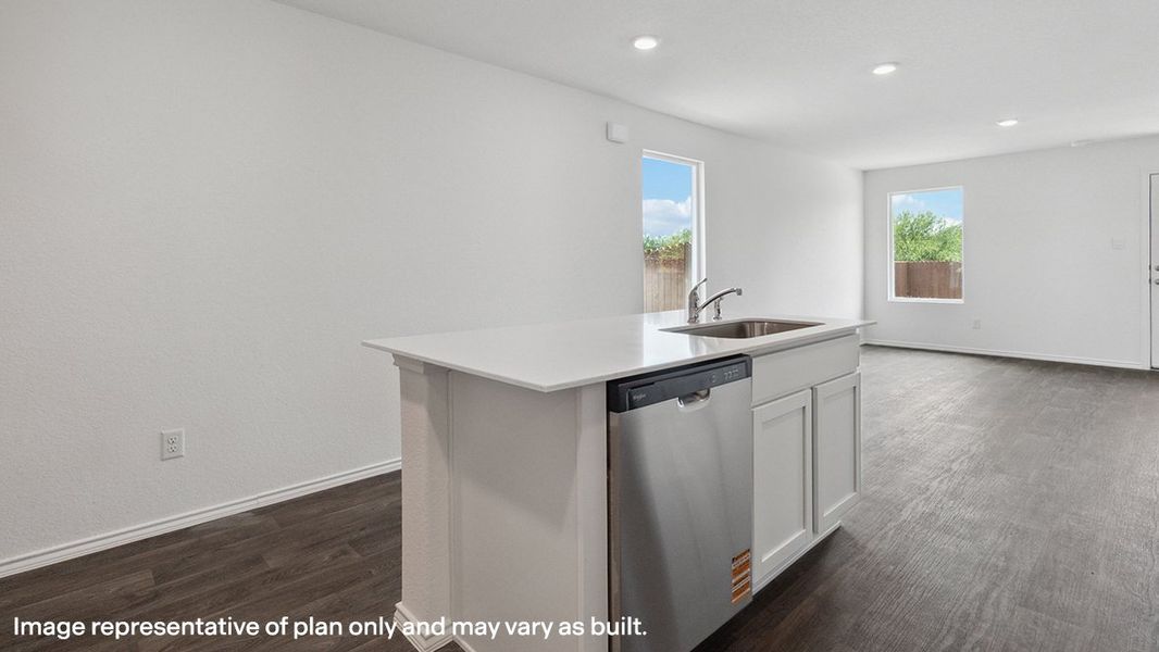 Furnished interior view inside a new home in The Hills of Sherman, Sherman (Image 6).