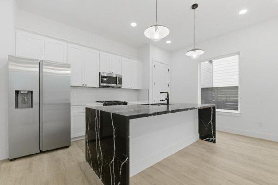 Furnished interior view inside a new home in , Houston (Image 11).