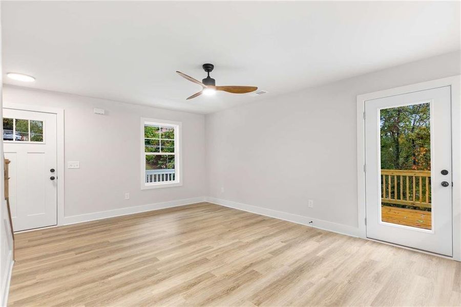 Spacious, unfurnished interior of a new home in , Gainesville (Image 16). Spacious, unfurnished interior of a new home in , Gainesville (Image 16).