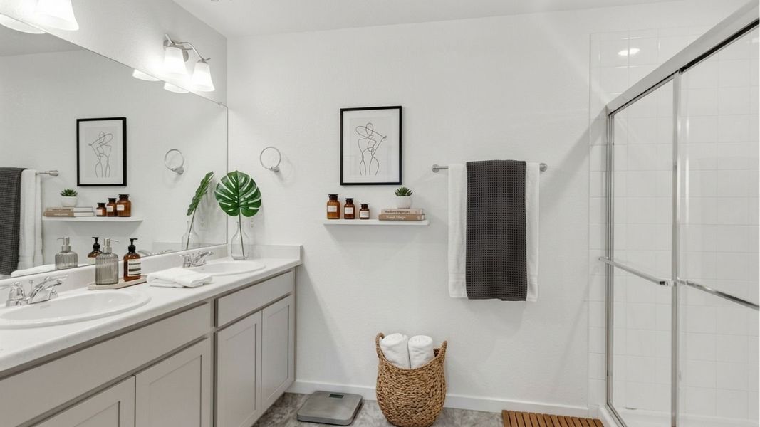 Furnished interior view inside a new home in Granary, Johnstown (Image 9).