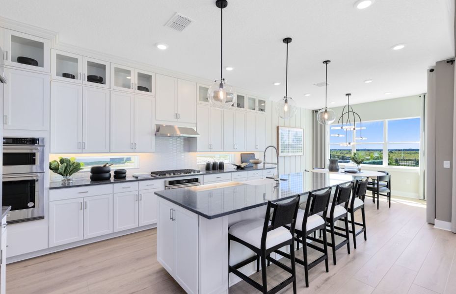 Representative furnished interior of a home built from the Roseland by Pulte Homes in Lakehaven Estates, Clermont (Image 17). Representative furnished interior of a home built from the Roseland by Pulte Homes in Lakehaven Estates, Clermont (Image 17).