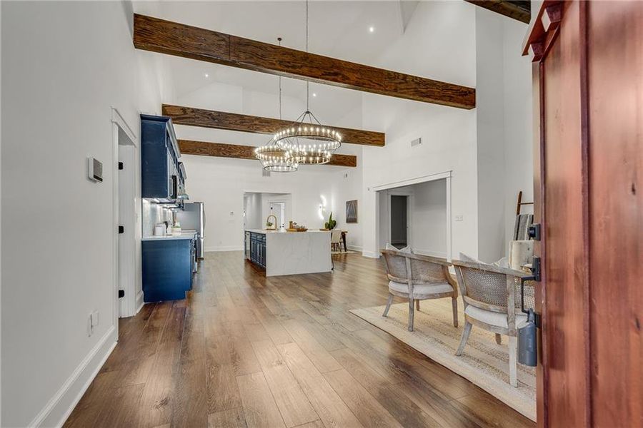 Furnished interior view inside a new home in , Atlanta (Image 21). Furnished interior view inside a new home in , Atlanta (Image 21).