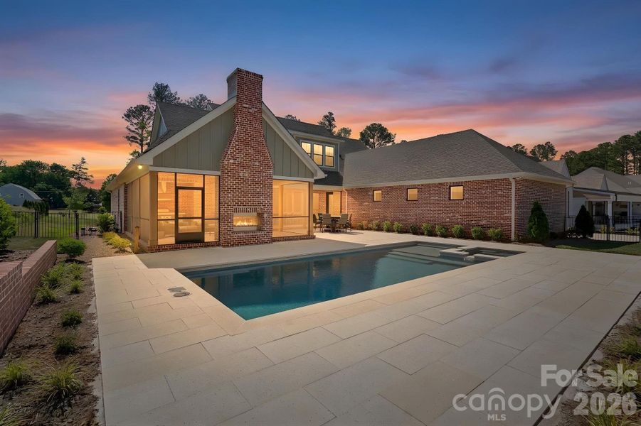 Exterior details and patio area of a home in , Mooresville (Image 26). Exterior details and patio area of a home in , Mooresville (Image 26).