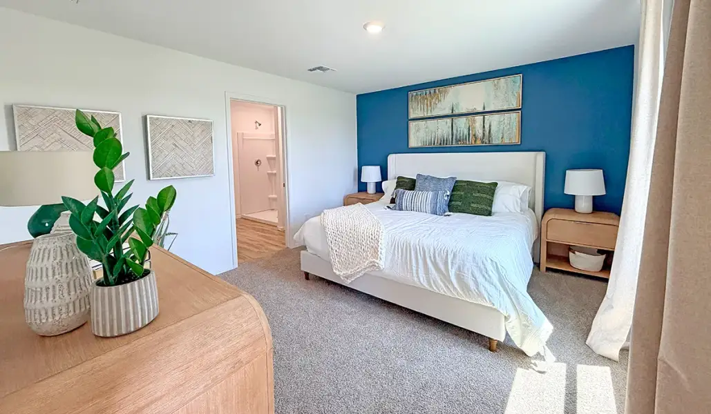Furnished interior view inside a new home in Sorrel Ridge Estates, Tucson (Image 24).