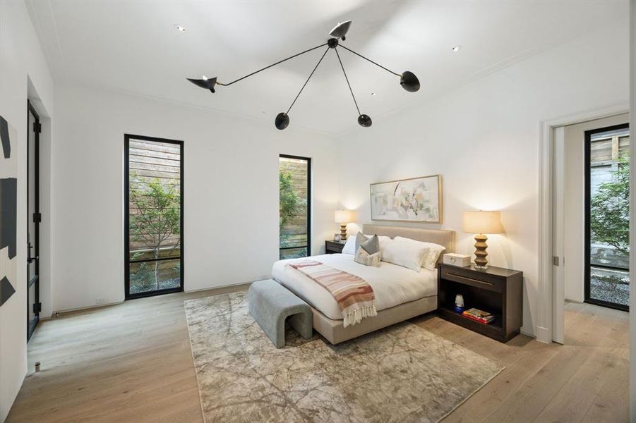 Furnished interior view inside a new home in , Dallas (Image 4).