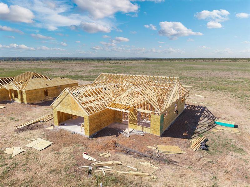 In-progress construction of a new home in , Early, TX (Image 17).