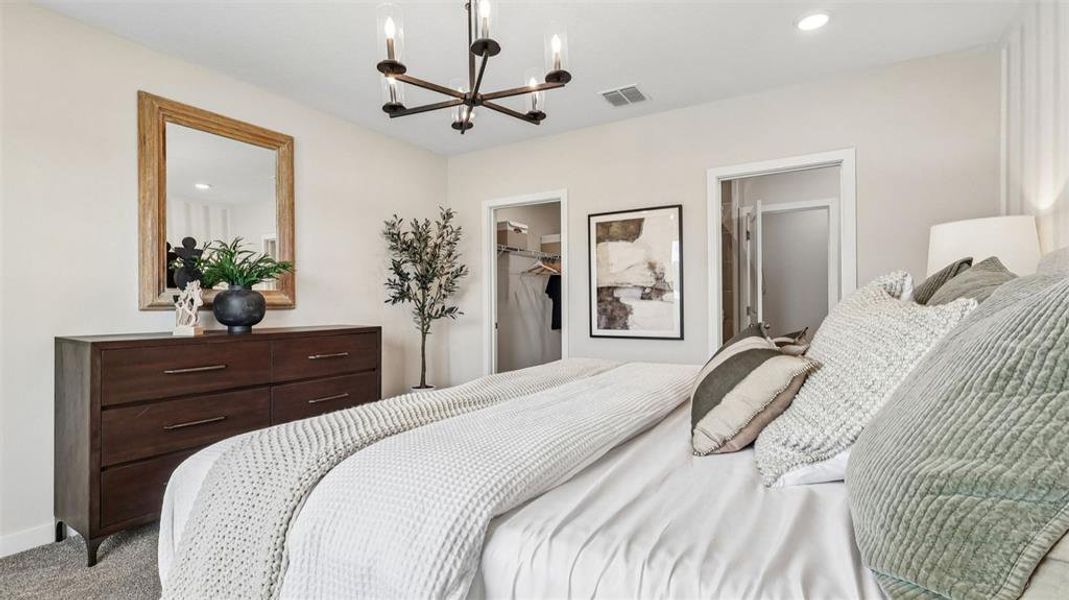 Furnished interior view inside a new home in Liberty Trace, Haines City (Image 24).