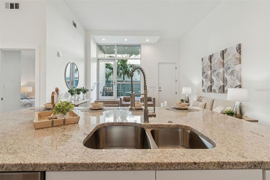 Furnished interior view inside a new home in , Sarasota (Image 48).