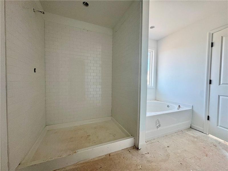 In-progress construction of a new home in Eastlyn Crossing, Flowery Branch, GA (Image 20).
