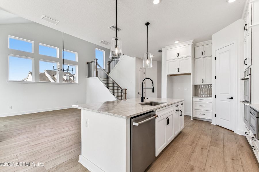 Furnished interior view inside a new home in Seven Pines 50' Front Entry, Jacksonville (Image 5).