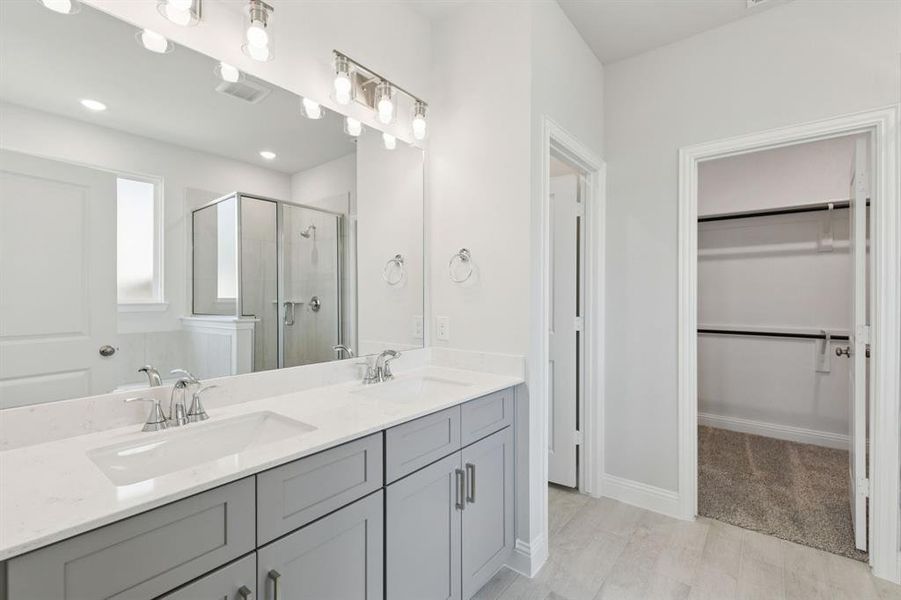 Furnished interior view inside a new home in Bellagio, Forney (Image 4). Furnished interior view inside a new home in Bellagio, Forney (Image 4).