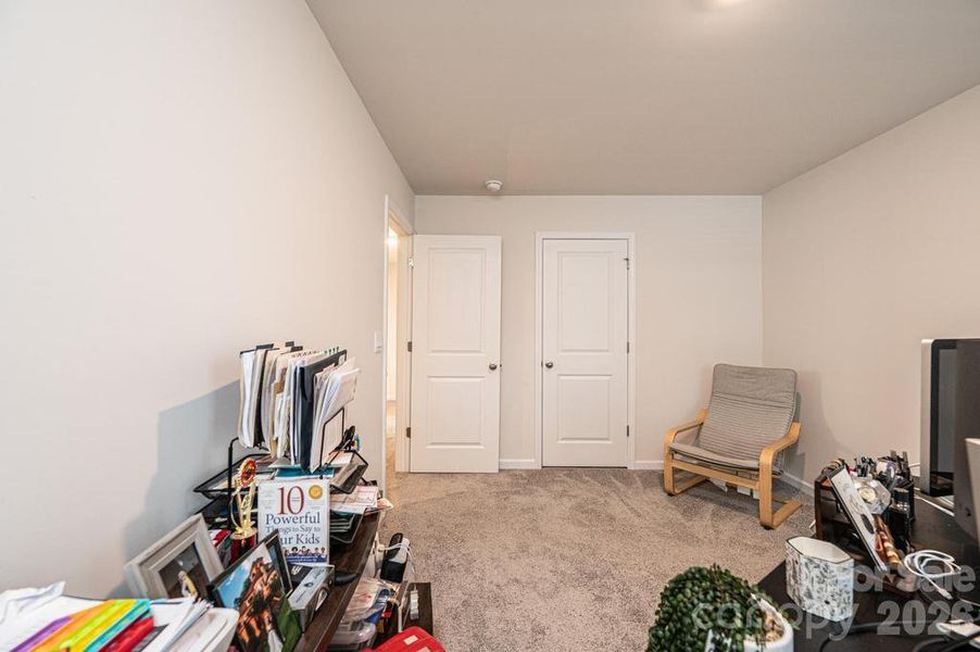 Furnished interior view inside a new home in Mills at Long Creek, Dallas (Image 9).