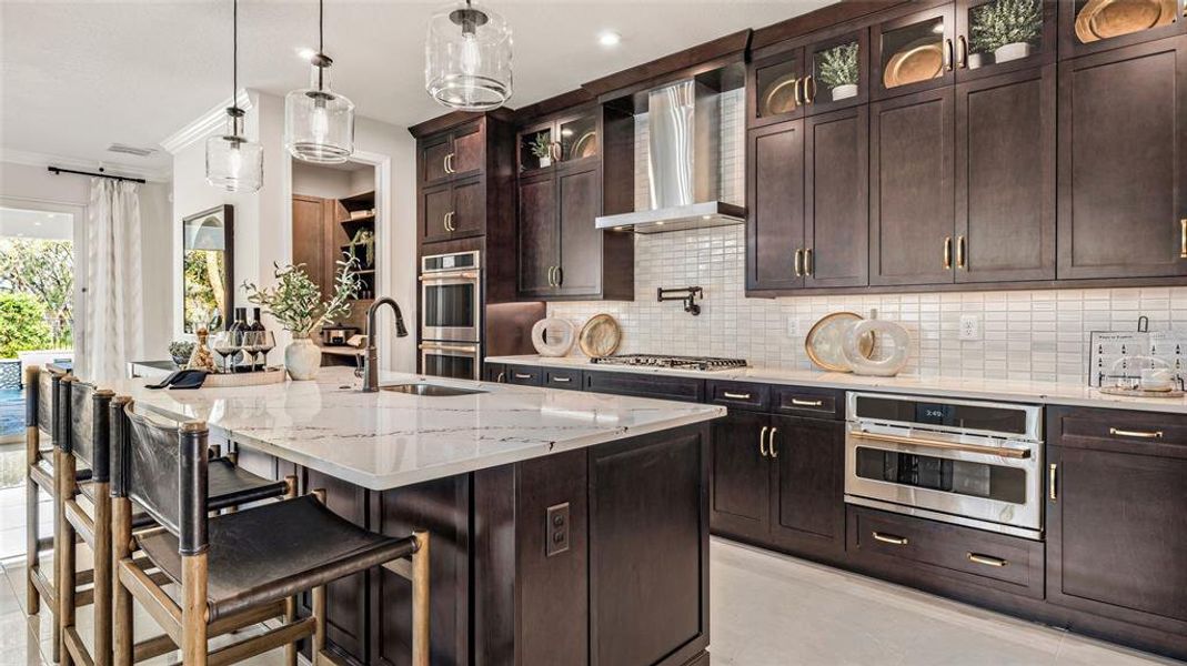 Furnished interior view inside a new home in Cresswind at Hammock Oaks, Lady Lake (Image 21).