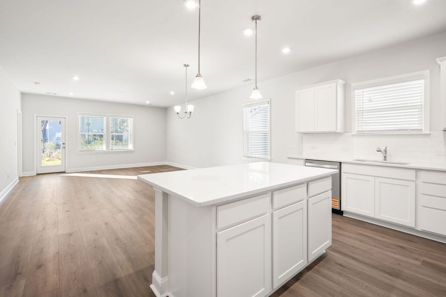 Furnished interior view inside a new home in Waterways, Richmond Hill (Image 11).
