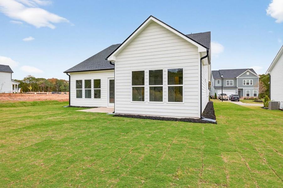 Exterior details and patio area of a home in Red Bird Manor, Jefferson (Image 3). Exterior details and patio area of a home in Red Bird Manor, Jefferson (Image 3).