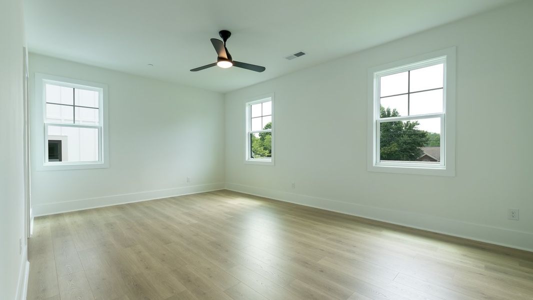 Representative unfurnished interior of a home built from the Hanover by D.R. Horton in The Village at Sandy Plains, Marietta (Image 24).